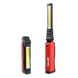 Φακός εργασίας επαναφορτιζόμενος PCW12K 600lm με μπαταρία 18650, λειτουργία power bank, USB-C και βάση φόρτισης