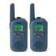Ασύρματο walkie talkie Alecto FR10BU με εμβέλεια έως 6 km, 8 κανάλια, λειτουργία VOX και επαναφορτιζόμενη μπαταρία σε μπλε χρώμα