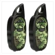 Σετ 2 παιδικών walkie-talkie Alecto FR05CAMO παραλλαγής με εμβέλεια έως 3 km και 3 κανάλια