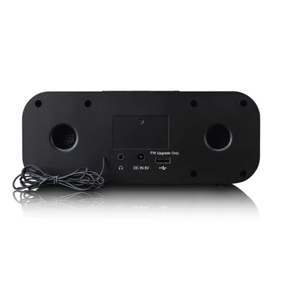 Ραδιόφωνο internet Lenco DIR-121 με DAB+, FM, Bluetooth 5.3 και έγχρωμη οθόνη TFT LCD 2.4" σε μαύρο χρώμα