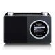 Επιτραπέζιο internet ραδιόφωνο Lenco DIR-70BK με Bluetooth, Wi-Fi, FM/DAB+, έγχρωμη οθόνη TFT LCD 2.4" και ξυπνητήρι