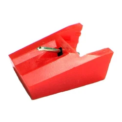 Ανταλλακτική βελόνα πικάπ Lenco/Classic Phono 246-0058 για μαγνητική κινούμενη κεφαλή (MMC) N-20 και N-30, κόκκινη