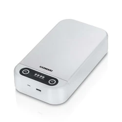 Αποστειρωτής UV MELISSA 16800032 2W σε λευκό χρώμα για κινητά, ακουστικά, κλειδιά 132x54x230 mm