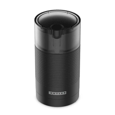 Μύλος άλεσης καφέ Butler 150W με λεπίδες από ανοξείδωτο ατσάλι και δοχείο 70g σε μαύρο χρώμα