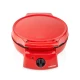Παρασκευαστής πίτσας Nedis 248-0010 30cm 1800W με ρυθμιζόμενο θερμοστάτη και λειτουργία ανοίγματος 180°