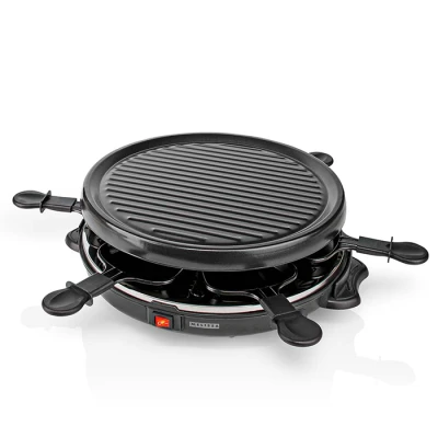 Ηλεκτρική ψηστιέρα raclette Melissa 248-0011 800W με αντικολλητική πλάκα 29 cm και 6 τηγανάκια