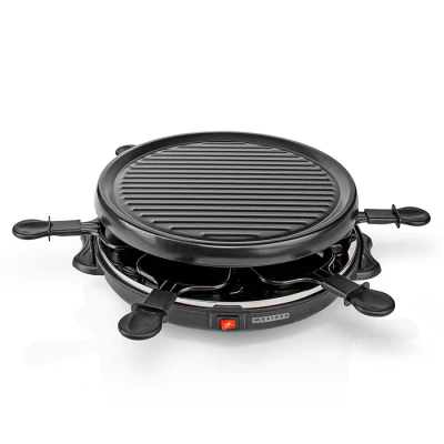 Ηλεκτρική ψηστιέρα raclette Melissa 248-0011 800W με αντικολλητική πλάκα 29 cm και 6 τηγανάκια