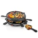 Ηλεκτρική ψηστιέρα raclette Melissa 248-0011 800W με αντικολλητική πλάκα 29 cm και 6 τηγανάκια