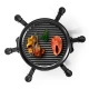 Ηλεκτρική ψηστιέρα raclette Melissa 248-0011 800W με αντικολλητική πλάκα 29 cm και 6 τηγανάκια