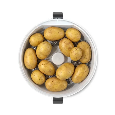 Αποφλοιωτής πατάτας Melissa 248-0013 85W 1kg με αυτόματη αποφλοίωση σε λευκό χρώμα
