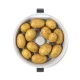 Αποφλοιωτής πατάτας Melissa 248-0013 85W 1kg με αυτόματη αποφλοίωση σε λευκό χρώμα