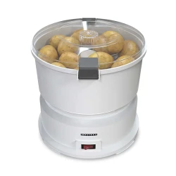 Αποφλοιωτής πατάτας Melissa 248-0013 85W 1kg με αυτόματη αποφλοίωση σε λευκό χρώμα