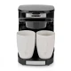 Καφετιέρα φίλτρου Butler 248-0015 0.25L 450W με 2 πορσελάνινα φλιτζάνια, αυτόματη απενεργοποίηση και μαύρο χρώμα