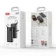Power Bank 30.000mAh XO PR280 με 4 ενσωματωμένα καλώδια 1xUSB-Α, 1xUSB Type-C + 1xMicro USB + 1xLightning 10W μαύρο 148x71x44.5mm