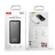 Powerbank 10.000 mAh με 2x USB-A και USB-C, 10W, σε μαύρο χρώμα