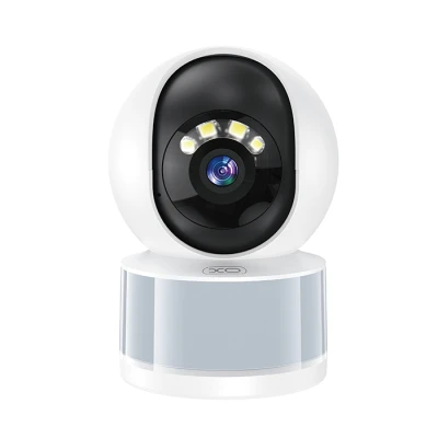 Wi-Fi κάμερα εσωτερικού χώρου 3MP με λειτουργία pan/tilt, AI ανίχνευση ανθρώπων και κατοικίδιων και LED φωτισμό σε λευκό χρώμα Wi-Fi κάμερα εσωτερικού χώρου 3MP με λειτουργία pan/tilt, AI ανίχνευση ανθρώπων και κατοικίδιων και LED φωτισμό σε λευκό χρώμα