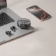 Bluetooth ασύρματα ακουστικά handsfree in-ear με ακύρωση θορύβου ANC και θήκη φόρτισης, μαύρα Bluetooth ασύρματα ακουστικά handsfree in-ear με ακύρωση θορύβου ANC και θήκη φόρτισης, μαύρα