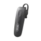 Ακουστικό in-ear Bluetooth 5.3 με κλιπ αυτιού, IPX4, μαύρο