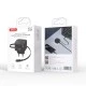 Φορτιστής XO L165 με θύρα USB-A και ενσωματωμένο καλώδιο Type-C 20W μαύρος