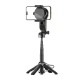 Βάση κινητού 4 σε 1 Bluetooth selfie stick με τρίποδο, αποσπώμενο τηλεχειριστήριο, 2 επαναφορτιζόμενα φώτα και μαγνητική τοποθέτηση