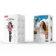 Βάση κινητού 4 σε 1 Bluetooth selfie stick με τρίποδο, αποσπώμενο τηλεχειριστήριο, 2 επαναφορτιζόμενα φώτα και μαγνητική τοποθέτηση