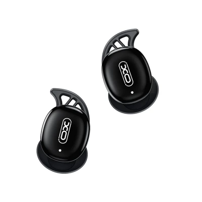 Ακουστικά bluetooth true wireless stereo με εργονομικό σχεδιασμό, δονούμενη θήκη φόρτισης, χρήση στον ύπνο, bluetooth 6.0 και IPX4 σε μαύρο χρώμα