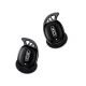 Ακουστικά bluetooth true wireless stereo με εργονομικό σχεδιασμό, δονούμενη θήκη φόρτισης, χρήση στον ύπνο, bluetooth 6.0 και IPX4 σε μαύρο χρώμα