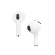 Bluetooth ακουστικά in-ear 6ης γενιάς με θήκη φόρτισης, Bluetooth 5.4, USB-C, λευκά