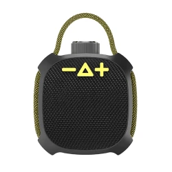 Ηχείο Bluetooth 8W αδιάβροχο IP66 με TWS, RGB LED, θύρες USB-A, USB-C και TF σε μαύρο χρώμα, μοντέλο 249-0277