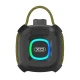 Ηχείο Bluetooth 8W αδιάβροχο IP66 με TWS, RGB LED, θύρες USB-A, USB-C και TF σε μαύρο χρώμα, μοντέλο 249-0277