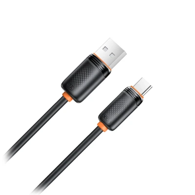 Καλώδιο USB-A αρσενικό - USB Type-C αρσενικό High-Speed 15W 1m μαύρο