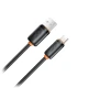 Καλώδιο USB-A αρσενικό - USB Type-C αρσενικό High-Speed 15W 1m μαύρο