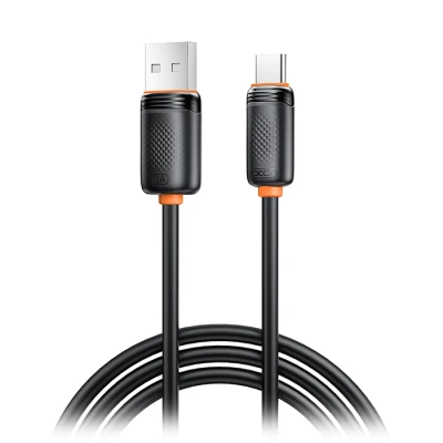 Καλώδιο USB-A αρσενικό - USB Type-C αρσενικό High-Speed 15W 1m μαύρο
