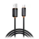 Καλώδιο USB-A αρσενικό - USB Type-C αρσενικό High-Speed 15W 1m μαύρο