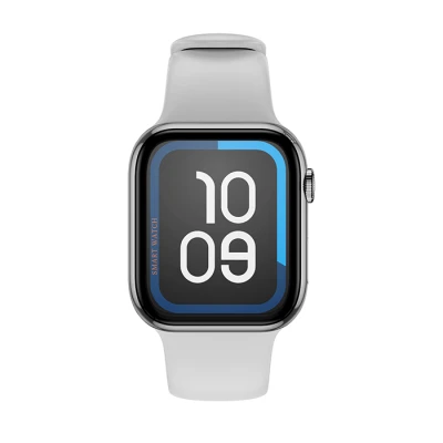 Έξυπνο ρολόι smartwatch 249-0296 με οθόνη αφής 1.83", Bluetooth 5.0, μετρητή βημάτων και ειδοποιήσεις σε ασημί χρώμα Έξυπνο ρολόι smartwatch 249-0296 με οθόνη αφής 1.83", Bluetooth 5.0, μετρητή βημάτων και ειδοποιήσεις σε ασημί χρώμα