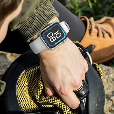 Έξυπνο ρολόι smartwatch 249-0296 με οθόνη αφής 1.83", Bluetooth 5.0, μετρητή βημάτων και ειδοποιήσεις σε ασημί χρώμα Έξυπνο ρολόι smartwatch 249-0296 με οθόνη αφής 1.83", Bluetooth 5.0, μετρητή βημάτων και ειδοποιήσεις σε ασημί χρώμα