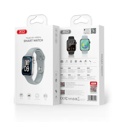Έξυπνο ρολόι smartwatch 249-0296 με οθόνη αφής 1.83", Bluetooth 5.0, μετρητή βημάτων και ειδοποιήσεις σε ασημί χρώμα Έξυπνο ρολόι smartwatch 249-0296 με οθόνη αφής 1.83", Bluetooth 5.0, μετρητή βημάτων και ειδοποιήσεις σε ασημί χρώμα