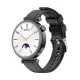 Smartwatch με οθόνη AMOLED 1.32" Bluetooth 5.0 IP68 σε μαύρο χρώμα