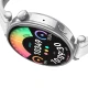 Smartwatch με οθόνη AMOLED 1.32" Bluetooth 5.0 IP68 σε ασημί χρώμα
