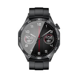 Smartwatch 249-0308 με οθόνη AMOLED 1.43" αφής, Bluetooth 5.0, IP68 και μαύρο λουράκι