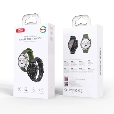 Smartwatch 249-0308 με οθόνη AMOLED 1.43" αφής, Bluetooth 5.0, IP68 και μαύρο λουράκι Smartwatch 249-0308 με οθόνη AMOLED 1.43" αφής, Bluetooth 5.0, IP68 και μαύρο λουράκι