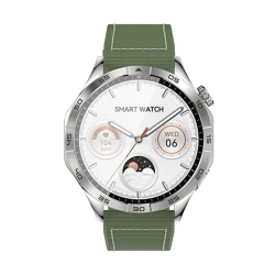 Smartwatch 249-0309 με οθόνη AMOLED 1.43" και αδιάβροχο περίβλημα IP68 σε πράσινο χρώμα