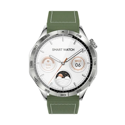 Smartwatch 249-0309 με οθόνη AMOLED 1.43" και αδιάβροχο περίβλημα IP68 σε πράσινο χρώμα Smartwatch 249-0309 με οθόνη AMOLED 1.43" και αδιάβροχο περίβλημα IP68 σε πράσινο χρώμα