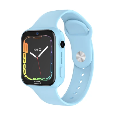Παιδικό smartwatch 4G με οθόνη αφής 1.83", κάρτα Nano SIM, κάμερα 0.08MP και μπαταρία 650mAh σε μπλε χρώμα