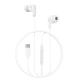 Ενσύρματα In-Ear ακουστικά με μικρόφωνο και βύσμα USB-C λευκά