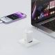 Φορτιστής USB-A 18W με αποσπώμενο καλώδιο USB-C σε λευκό χρώμα Φορτιστής USB-A 18W με αποσπώμενο καλώδιο USB-C σε λευκό χρώμα