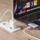 Φορτιστής USB-C 20W με αποσπώμενο καλώδιο USB-C σε λευκό χρώμα Φορτιστής USB-C 20W με αποσπώμενο καλώδιο USB-C σε λευκό χρώμα