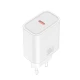 Φορτιστής USB-C GaN PD30W σε λευκό χρώμα Φορτιστής USB-C GaN PD30W σε λευκό χρώμα