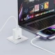Φορτιστής USB-C GaN PD30W σε λευκό χρώμα Φορτιστής USB-C GaN PD30W σε λευκό χρώμα