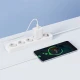 Φορτιστής USB-C 30W με αποσπώμενο καλώδιο USB type-C σε λευκό χρώμα